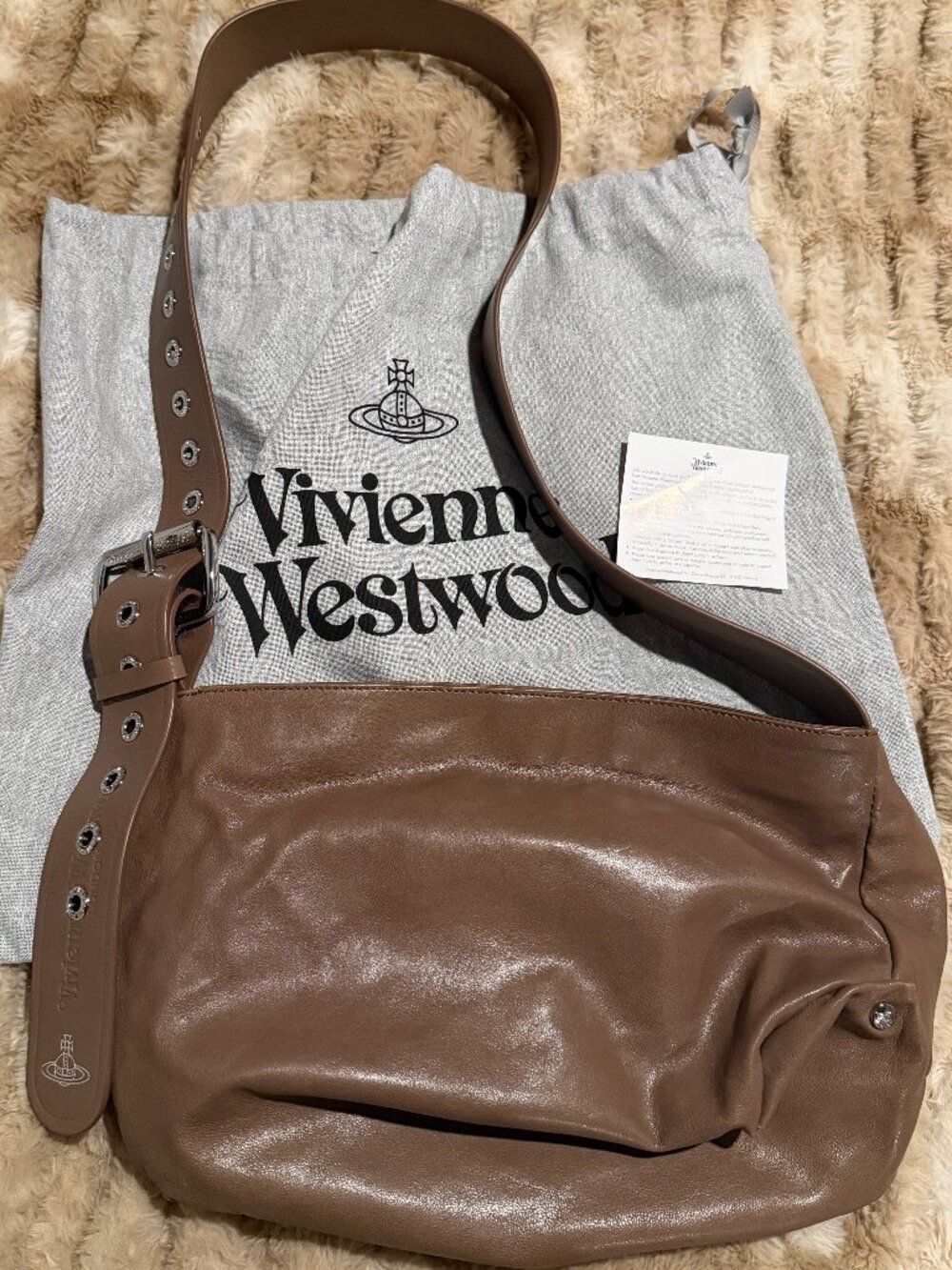 Vivienne Westwood Maxime Small Crossbody Hobo Bag